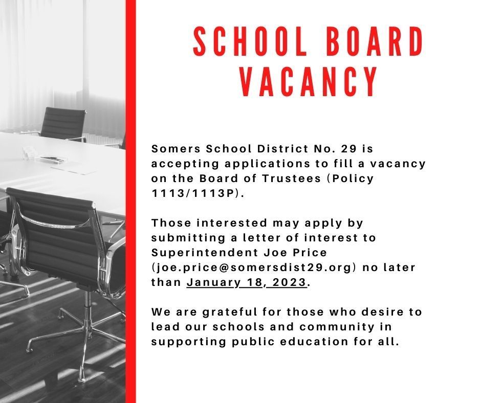 Trustee Vacancy Announcement
