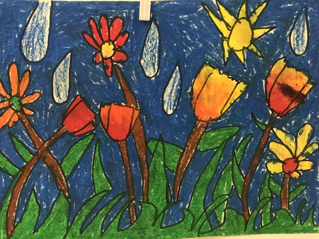 painting of flowers