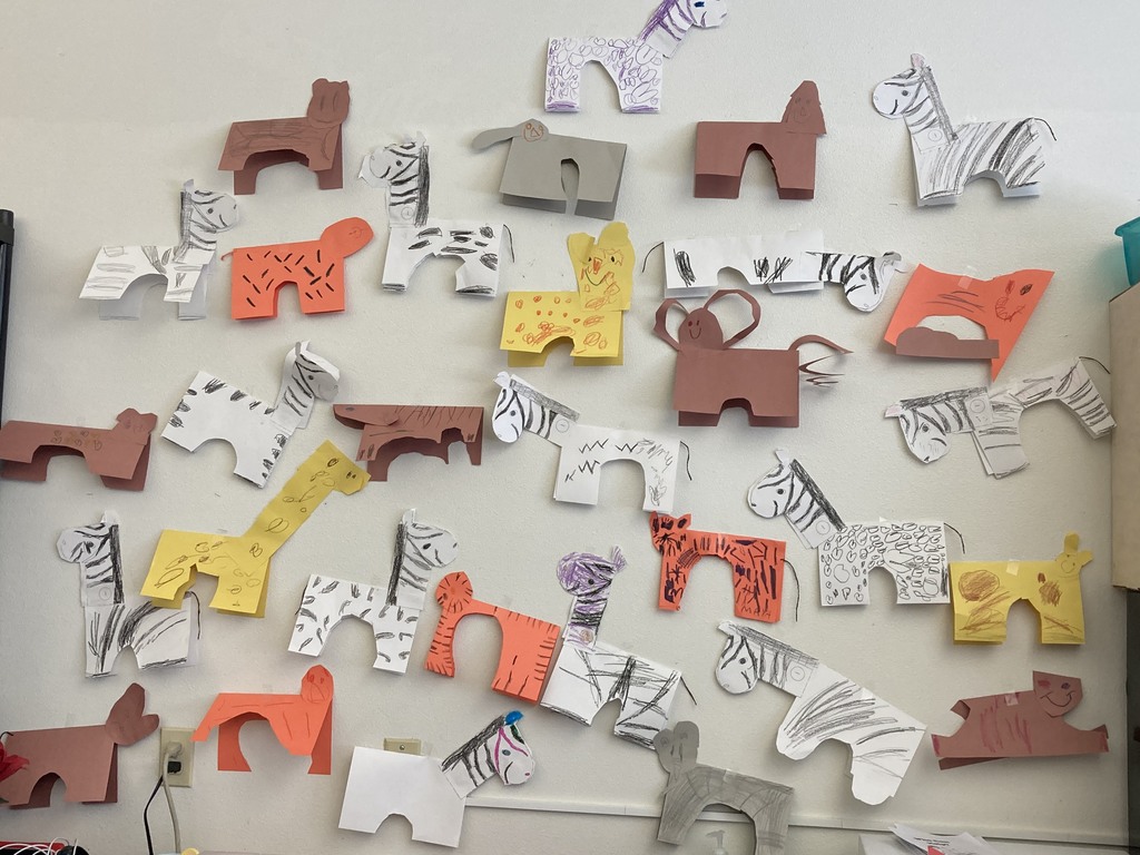 paper cutout animals