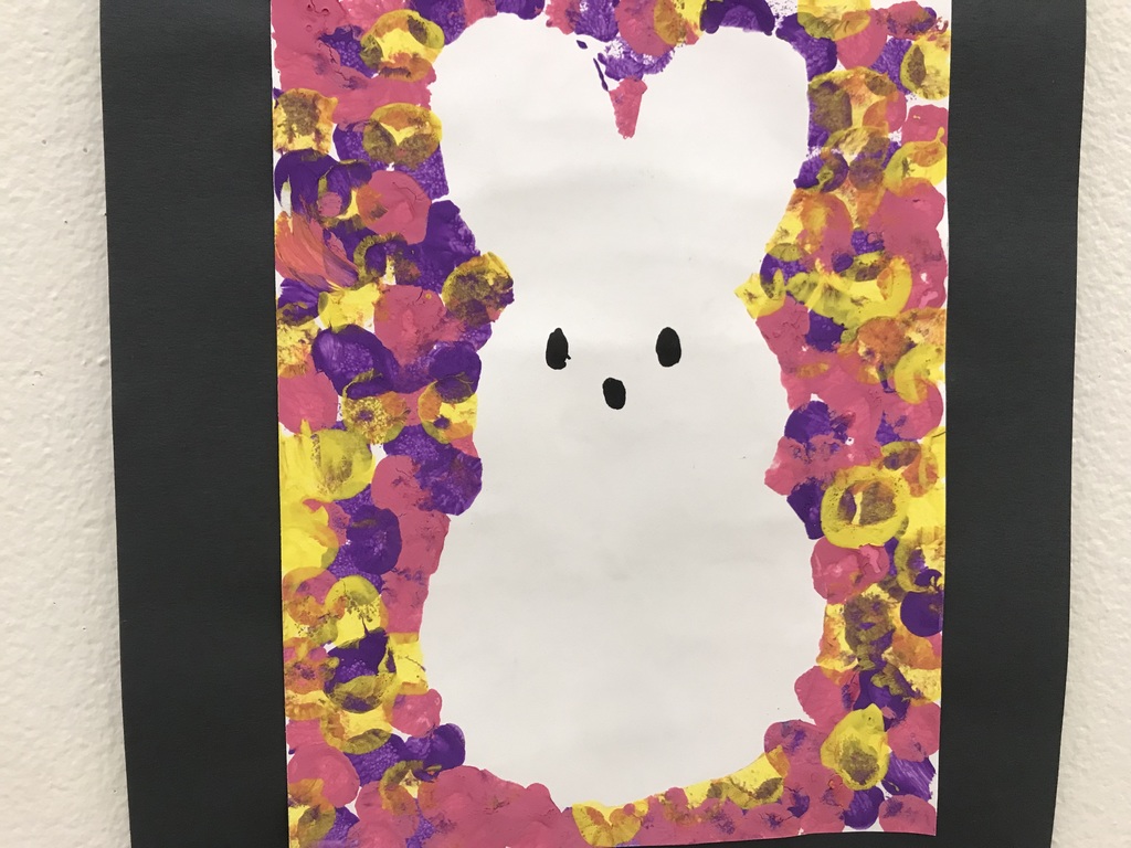 painting of a rabbit
