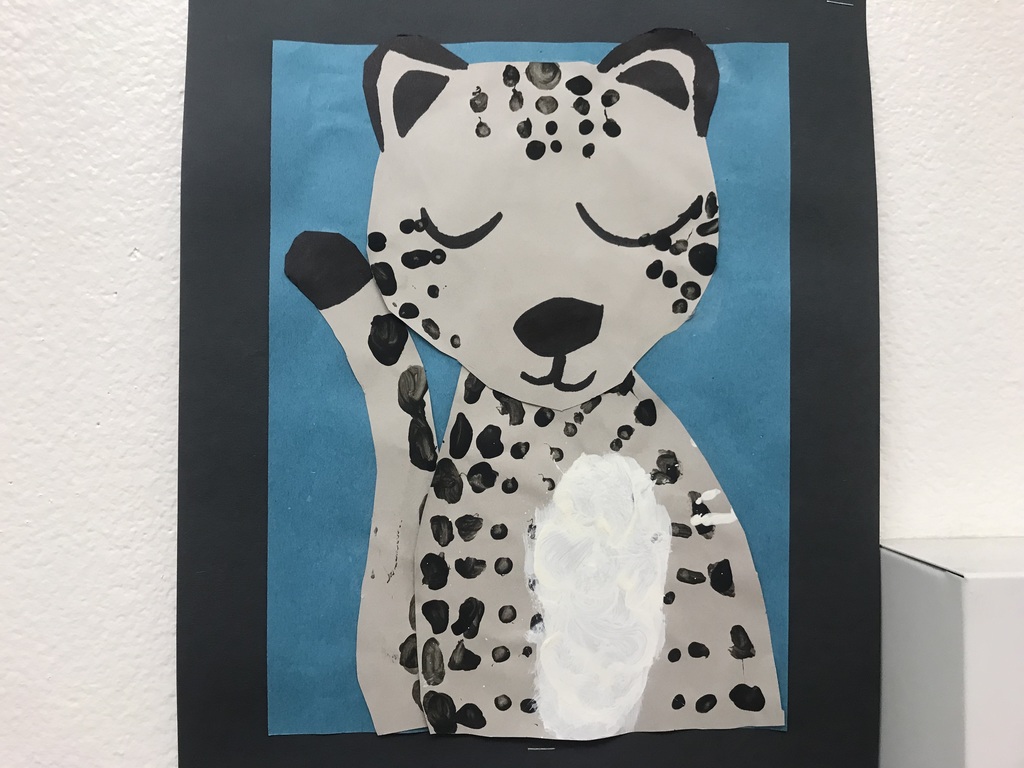 cheetah painting