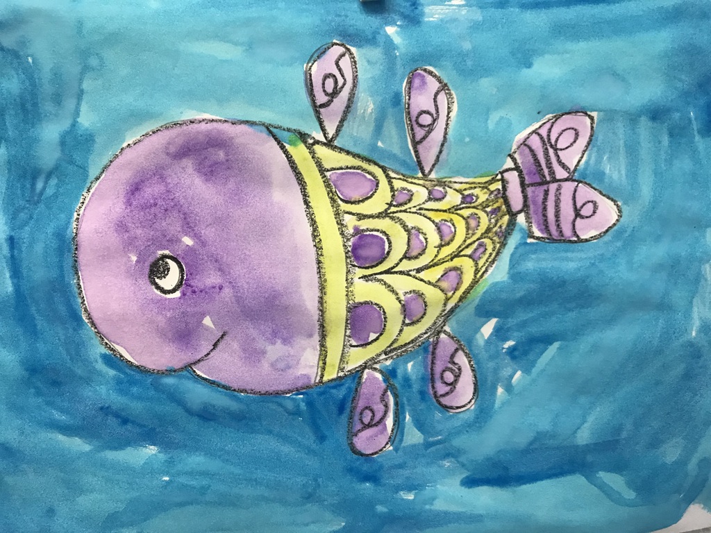 fancy fish painting