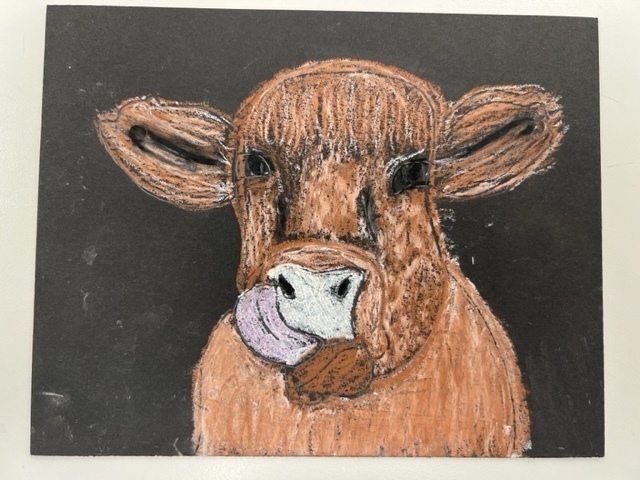 cow painting