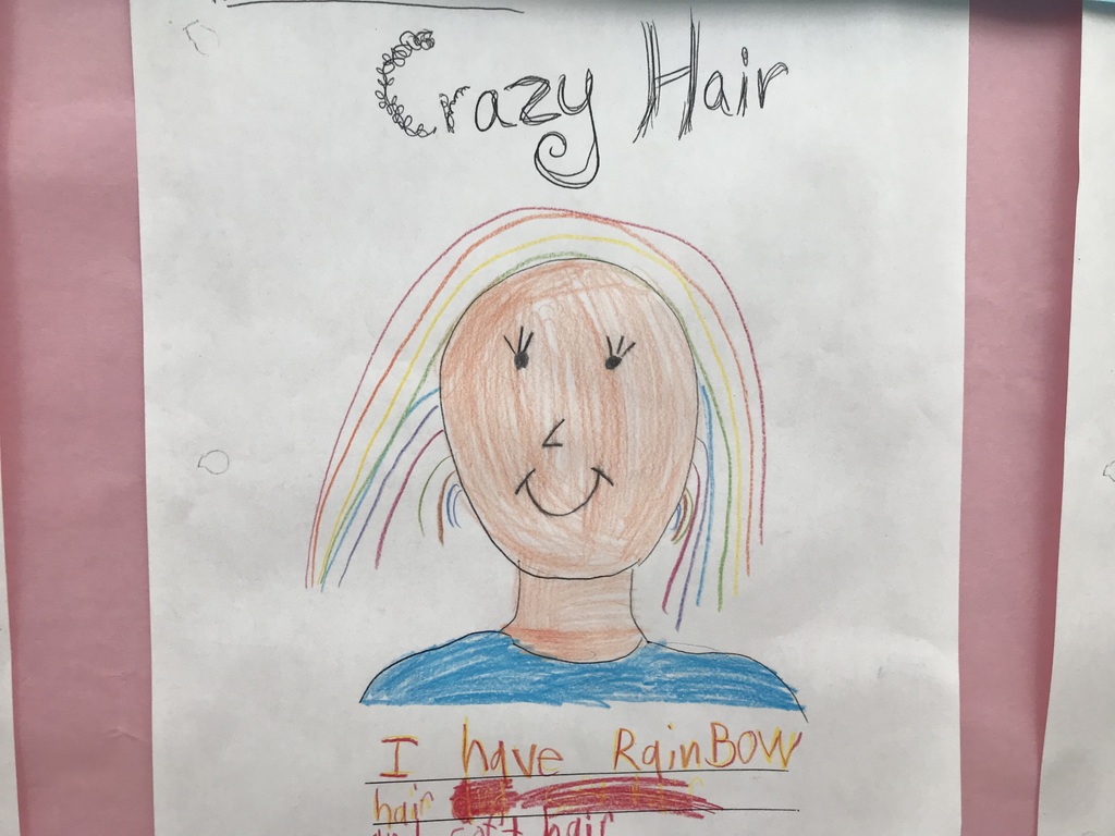 crazy hair