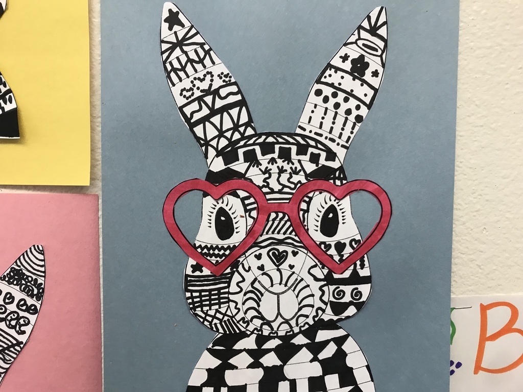 bunny with glasses